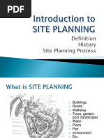 Introduction To Site Planning