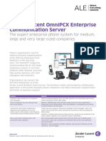 PABX - Alcatel - Omnipcx-Enterprise-Communication-Server-Datasheet-En PDF