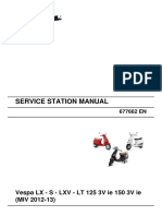 Vespa Lx-S 125-150ie 3v Vietnam Service Manual