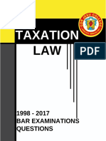 Taxation Law - Questions - Final2 PDF