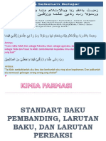 Pertemuan 2 (STANDART BAKU PEMBANDING, LARUTAN BAKU, DAN LARUTAN PEREAKSI)