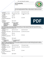 Fourth Quarter Statistics and Probability