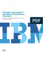 Information Technology Job Skills Competency Frameworks