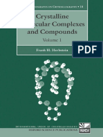 (International Union of Crystallography Monographs on Crystallography 18) Frank H. Herbstein - Crystalline Molecular Complexes and Compounds_ Structure and Principles 2 Volume Set (International Union(1)