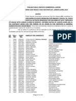 Typing Test Junior Clerk 27 C 2019 PDF