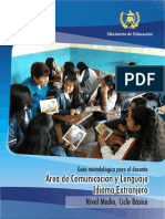 Guia Docente Comunicación y Lenguaje Idioma Extranjero 1ero - Basico