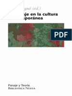 VV - AA. El Paisaje en La Cultura Contemporánea