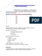 Ejercicios Del Tema Metodos para Segmentar Los Costos