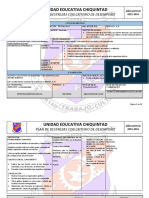 PLANIFICACION POR DESTREZAS CON CRITERIO DESEMPENO 9no