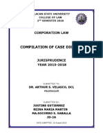 Compilation of Case Digests in Corporation Law 2015 18