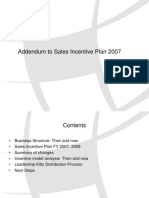 Addendum To Sales Incentive Plan - 18092007