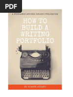 How To Build A Writing Portfolio