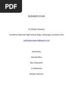 Business Plan