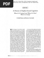 A History of Implicit Social Cognition