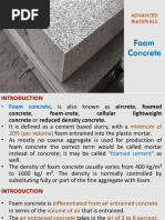 Foam Concrete