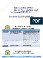 TRAIN Income Tax