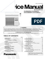 Panasonic S E9 12GKE Manual PDF