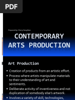 Contemporary Arts Production