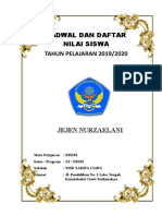 Cover Daftar Nilai 2019