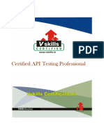 Certified API Testing Professional Brochure