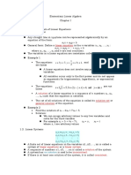 Elementary Linear Algebra