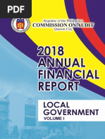 2018 AFR Local Govt Volume I PDF