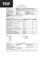 Ficha de Actividad