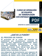 Curso de Operación Con Termofusión