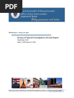 Fraud BSI Annual Report Fiscal Year 2019