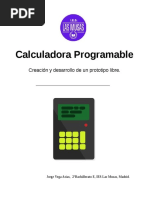 Calculadora Programable en C