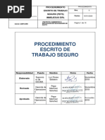 Procedimiento Escrito de Trabajo Seguro GRIFO