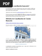 Conciliacion Bancaria