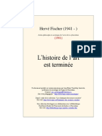 H. Ficher. L'Histoire de L'art Est Terminee