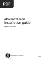 ATS Control Panel Install PDF