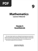 Grade 9 Math Module5 Quadrilaterals