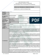 Gestion Economica de La Logistica Internacional