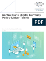 WEF CBDC Policymaker Toolkit