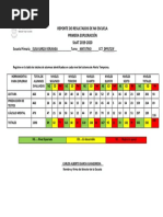 REPORTE DE RESULTADOS DE MI ESCUELA SisAT PRIMERA EXPLORACIÓN 2019