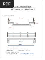 Diseno de Puente Losa