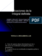 Aplicac - Integrales Áreas de Regiones Planas Determinadas Por Dos o Más Curvas en Coordenadas