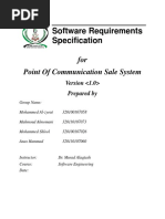 Software Requirements Specification For PDF