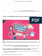 Cómo La Contabilidad Ayuda A Tomar Decisiones Estratégicas