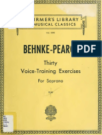 Thirty Voice Traning Exercises For Soprano PDF