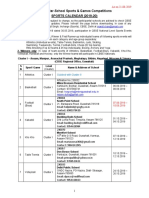 Sports Calendar (2019-20) 4 (21.08.2019)