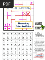 Juego de Los Cuadritos Tabla Periodica