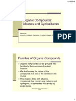 Chapter 3 - Organic Compounds - Alkanes and Cycloalkanes