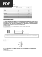 Ejercicios Fluidos