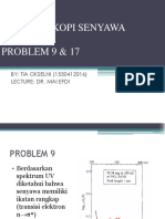 Tia Okselni-Elusidasi Struktur No. 9&17