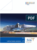 Lattice Towers Analysis - LTA Manual PDF