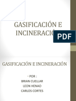 Gasificación e Incineración